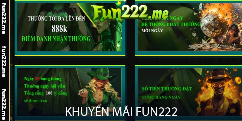 khuyến mãi fun222